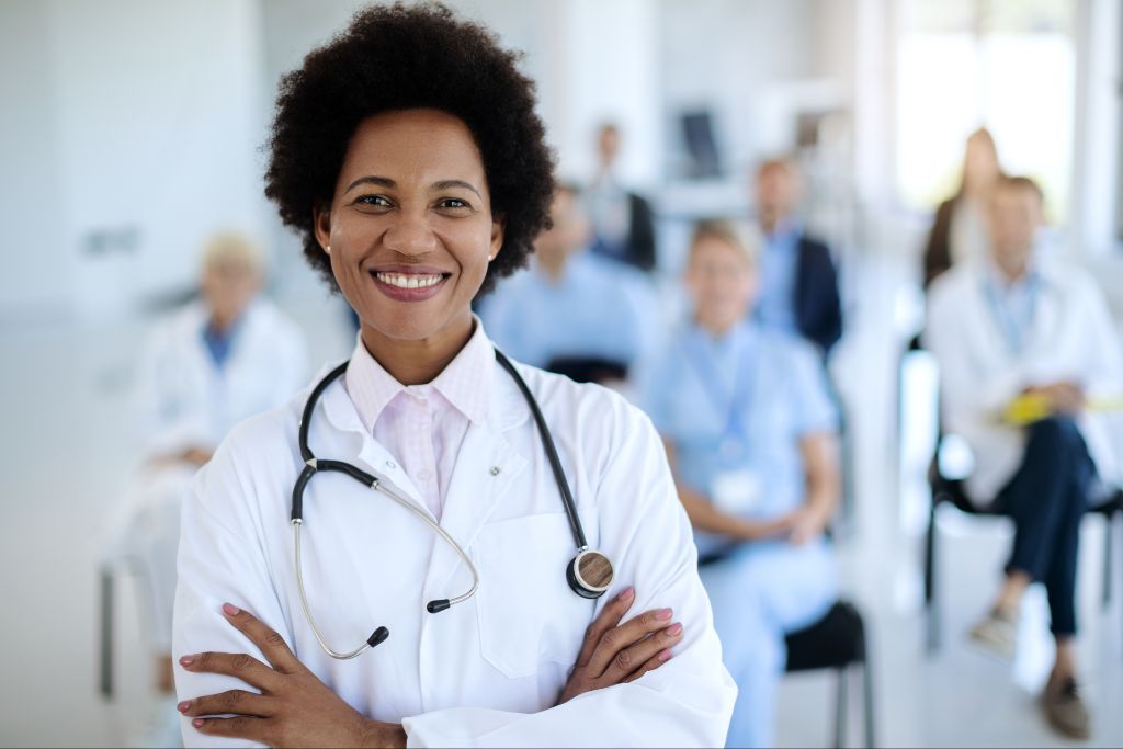 A licensed prescriber in a clinical setting